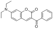 结构式 CAS# 77016-78-5, 3-苯甲酰基-7-二乙基氨基香豆素