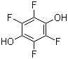 2,3,5,6-四氟对苯二酚分子结构 (CAS 771-63-1)