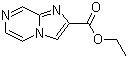 structure of CAS# 77112-52-8, Ethyl imidazo[1,2-a]pyrazine-2-carboxylate