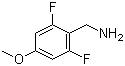 2,6-Difluoro-4-methoxybenzylamine molecular structure (CAS 771573-20-7)