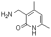 3-(Aminomethyl)-4,6-dimethyl-1,2-dihydropyridin-2-one molecular structure (CAS 771579-27-2)