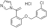 盐酸氯康唑分子结构 (CAS 77174-66-4)