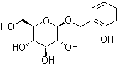 2-羟基苄基 beta-D-吡喃葡萄糖苷分子结构 (CAS 7724-09-6)