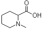 结构式 CAS# 7730-87-2, 1-甲基-2-哌啶羧酸