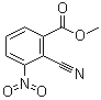 结构式 CAS# 77326-46-6, 2-氰基-3-硝基苯甲酸甲酯