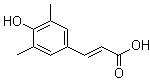 3-(4-Hydroxy-3,5-dimethylphenyl)-2-propenoic acid molecular structure (CAS 7733-57-5)