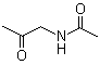 1-(乙酰氨基)-2-丙酮分子结构 (CAS 7737-16-8)