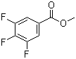 structure of CAS# 773873-72-6, 3,4,5-Trifluorobenzoic acid methyl ester