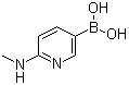 [6-(Methylamino)-3-pyridinyl]boronic acid molecular structure (CAS 774170-15-9)