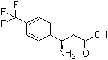 (R)-3-Amino-3-[4-(trifluoromethyl)phenyl]propanoic acid molecular structure (CAS 774178-39-1)
