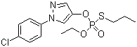 吡唑硫磷分子结构 (CAS 77458-01-6)