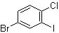 4-Bromo-1-chloro-2-iodobenzene molecular structure (CAS 774608-49-0)
