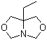 7a-乙基二氢-1H,3H,5H-恶唑并[3,4-c]恶唑分子结构 (CAS 7747-35-5)