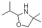 4,4-二甲基-2-异丙基恶唑烷分子结构 (CAS 77472-23-2)