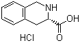 (3S)-1,2,3,4-Tetrahydroisoquinoline-3-carboxylic acid hydrochloride molecular structure (CAS 77497-95-1)