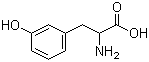 DL-间酪氨酸分子结构 (CAS 775-06-4)