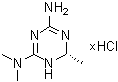 (6R)-1,6-Dihydro-N2,N2,6-trimethyl-1,3,5-triazine-2,4-diamine hydrochloride molecular structure (CAS 775351-61-6)
