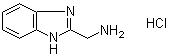 2-氨基甲基苯并咪唑盐酸盐分子结构 (CAS 7757-21-3)