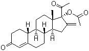 醋酸烯诺孕酮分子结构 (CAS 7759-35-5)