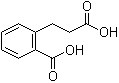 2-羧基苯丙酸分子结构 (CAS 776-79-4)