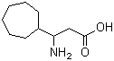 3-Amino-3-cycloheptylpropanoic acid molecular structure (CAS 776330-71-3)