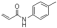 structure of CAS# 7766-36-1, N-(4-Methylphenyl)acrylamide;p-Acrylotoluidide; N-p-Tolylacrylamide; NSC 98135; p-Methylacrylanilide