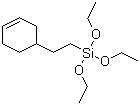 [2-(3-环己烯基)乙基]三乙氧基硅烷分子结构 (CAS 77756-79-7)