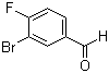 结构式 CAS# 77771-02-9, 3-溴-4-氟苯甲醛