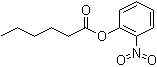 邻硝基苯基己酸酯分子结构 (CAS 7780-14-5)