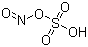 Nitrosylsulfuric acid  molecular structure (CAS 7782-78-7)