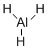 Aluminum hydride molecular structure (CAS 7784-21-6)