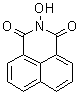 2-Hydroxy-1H-benz[de]isoquinoline-1,3(2H)-dione molecular structure (CAS 7797-81-1)