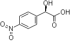 (R)-4-硝基扁桃酸分子结构 (CAS 77977-73-2)