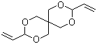 structure of CAS# 78-19-3, 3,9-Divinyl-2,4,8,10-tetraoxaspiro[5.5]undecane