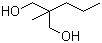 structure of CAS# 78-26-2, 2-Methyl-2-propyl-1,3-propanediol;2,2-Bis(hydroxymethyl)pentane