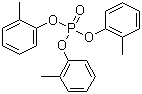 Tri-o-cresyl phosphate molecular structure (CAS 78-30-8)
