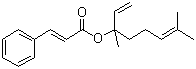 structure of CAS# 78-37-5, 3-Phenyl-2-propenoic acid 1-ethenyl-1,5-dimethyl-4-hexen-1-yl ester;3-Phenyl-2-propenoic acid 1-ethenyl-1,5-dimethyl-4-hexenyl ester ; Cinnamic acid 1,5-dimethyl-1-vinyl-4-hexenyl ester; Linalyl cinnamate; NSC 46163