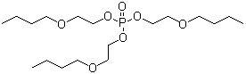 磷酸三(丁氧基乙基)酯分子结构 (CAS 78-51-3)