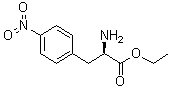 4-硝基-D-苯丙氨酸乙酯分子结构 (CAS 780004-06-0)