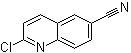 2-Chloroquinoline-6-carbonitrile molecular structure (CAS 78060-54-5)