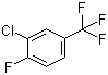 3-Chloro-4-fluorobenzotrifluoride  molecular structure (CAS 78068-85-6)