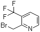 2-(溴甲基)-3-(三氟甲基)吡啶分子结构 (CAS 780802-57-5)