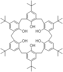4-叔丁基杯[6]芳烃分子结构 (CAS 78092-53-2)