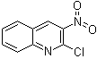 结构式 CAS# 78105-37-0, 2-氯-3-硝基喹啉