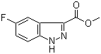 Methyl 5-fluoro-1H-indazole-3-carboxylate molecular structure (CAS 78155-73-4)