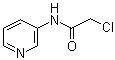 structure of CAS# 78205-18-2, 2-Chloro-N-3-pyridinylacetamide;2-Chloro-N-(pyridin-3-yl)acetamide; 3-(Chloroacetamido)pyridine