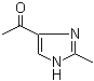2-甲基-4-乙酰基咪唑分子结构 (CAS 78210-66-9)