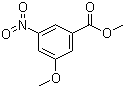 3-甲氧基-5-硝基苯甲酸甲酯分子结构 (CAS 78238-13-8)