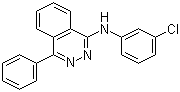 结构式 CAS# 78351-75-4, 1-(3-氯苯胺基)-4-苯基酞嗪