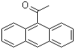 结构式 CAS# 784-04-3, 9-乙酰基蒽